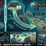 Map showing nearshoring to Mexico from China.